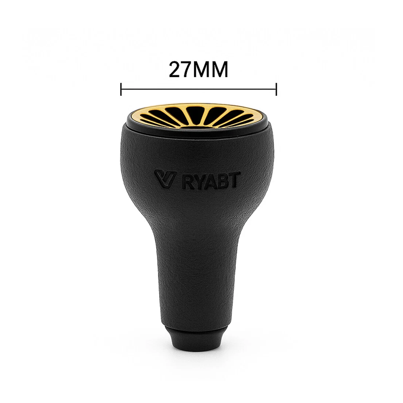 Manípulo preto em TPE, 27 mm,  - Shimano Reel Stradic avaliação e preço