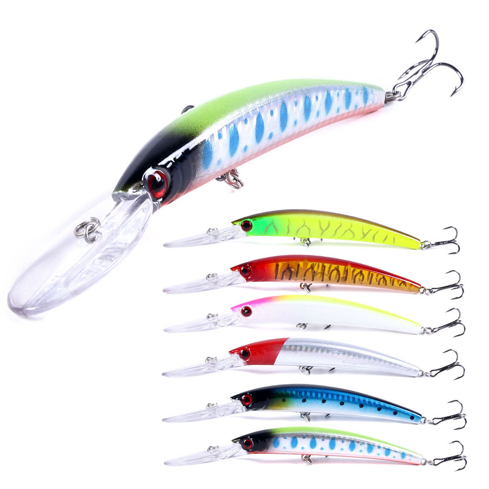 1 pçs 15cm 15g mergulho profun - Fishing Lure Swimbait avaliação e preço