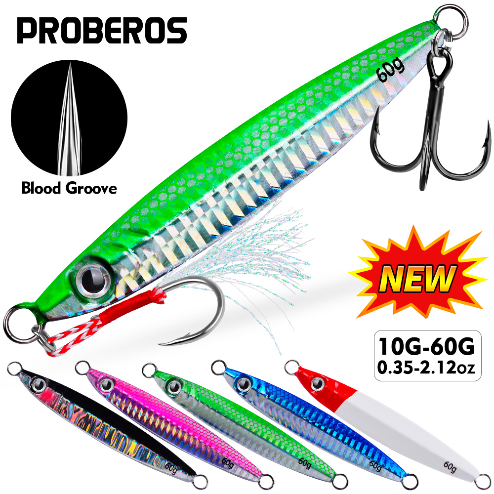 Proberos 1pc Isca Artificial d - Fishing Lure Spoon avaliação e preço