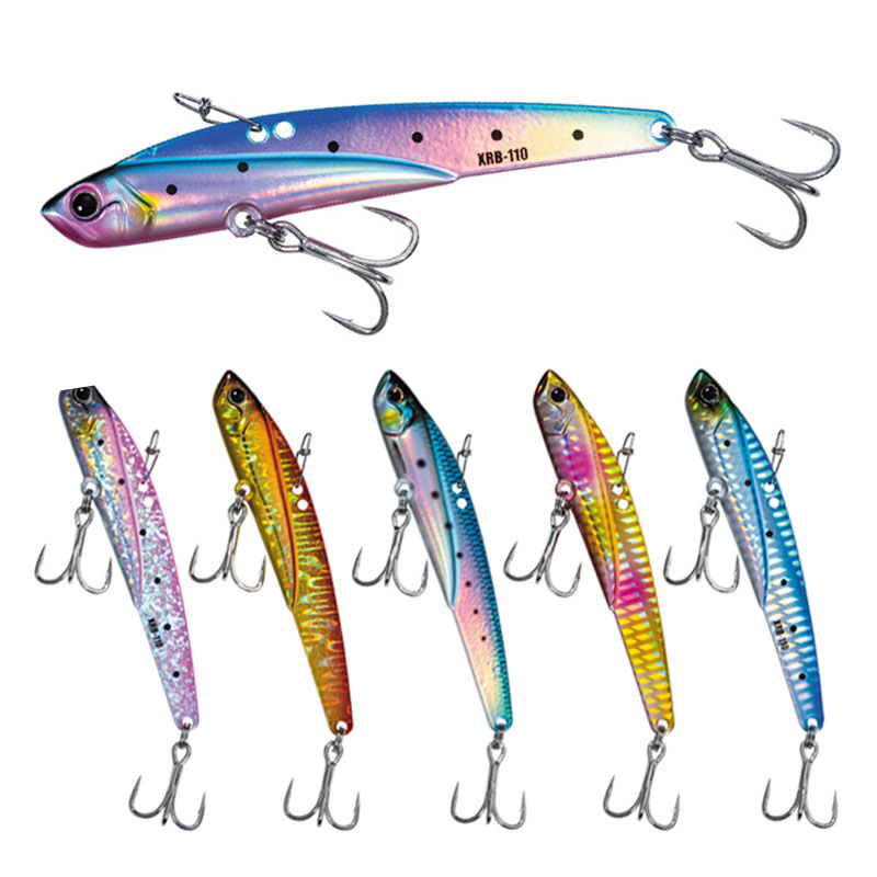 Nova isca de pesca vib 110mm 4 - Fishing Lure Spinner avaliação e preço