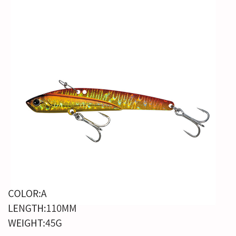Nova isca de pesca vib 110mm 4 - Fishing Lure Spinner avaliação e preço
