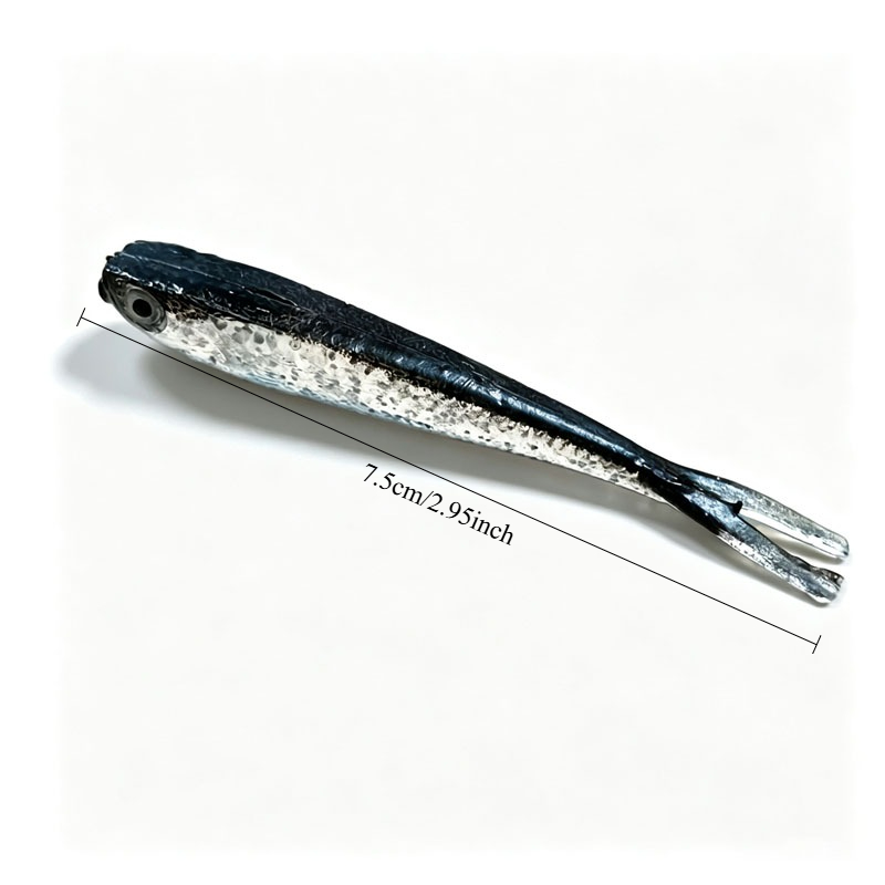 10/20/30 Peças Isca Artificial - Fishing Lure Soft Plastic avaliação e preço