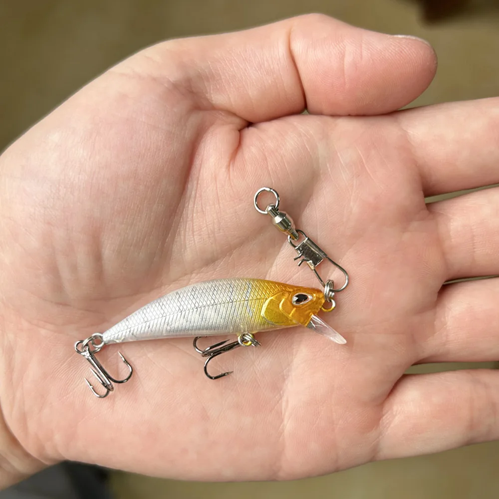 DNDYUJU 50 peças de Giradores  - Fishing Lure Accessories avaliação e preço