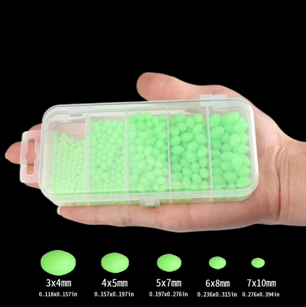 375 pçs/set noite luminosa pes - Fishing Lure Soft Plastic avaliação e preço