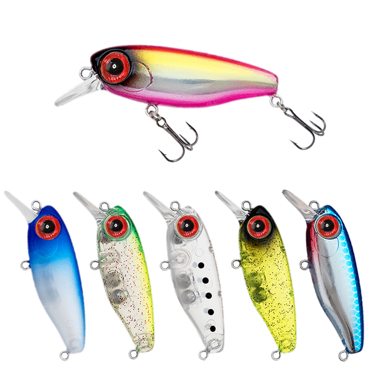 3.8cm 2.7g isca de pesca micro - Fishing Lure Swimbait avaliação e preço